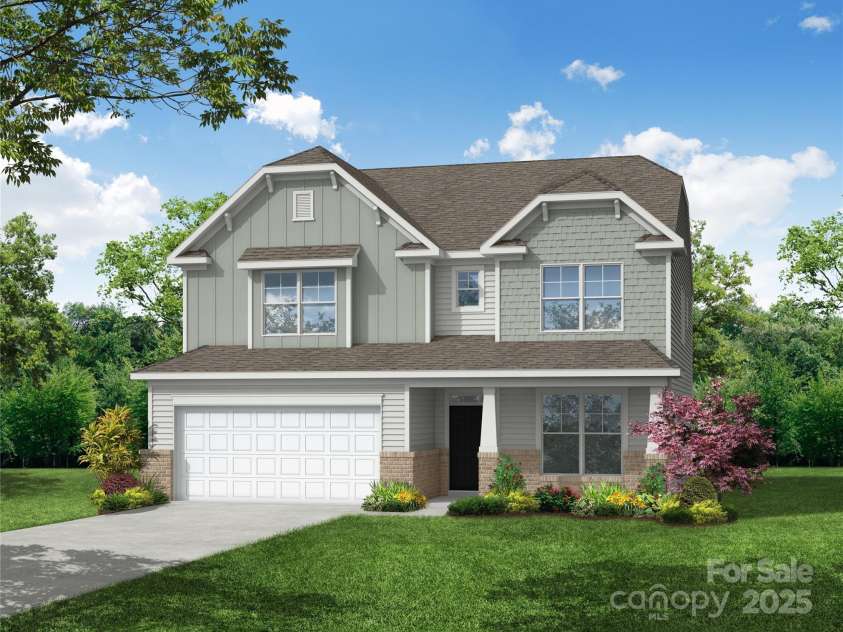 2017 Embassy Court, Charlotte, NC 28213.  MLS# CAR4243714, YatesRealty ID 9312. Homesite 51 features a Davidson E floorplan with front load garage.