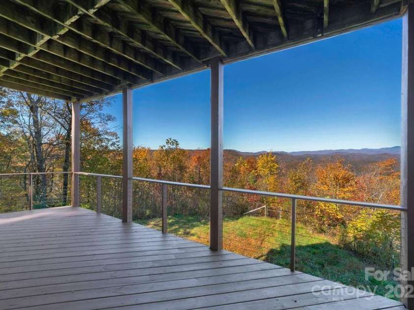 85 Ridge Road, Rosman, NC 28772.  MLS# CAR4314913, YatesRealty ID 9317. Basement View and Fenced Front Yard
