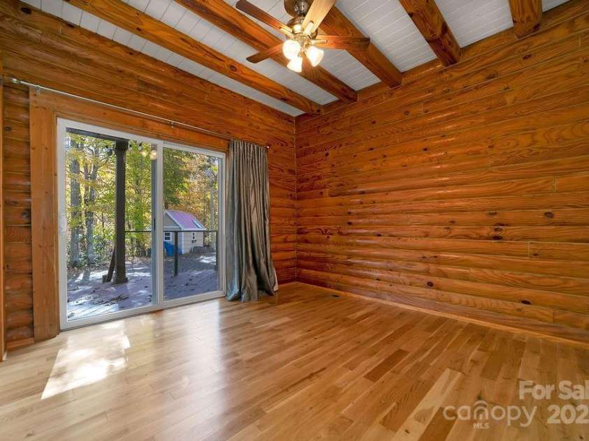 85 Ridge Road, Rosman, NC 28772.  MLS# CAR4314913, YatesRealty ID 9317. Bedroom 1 on Main Level