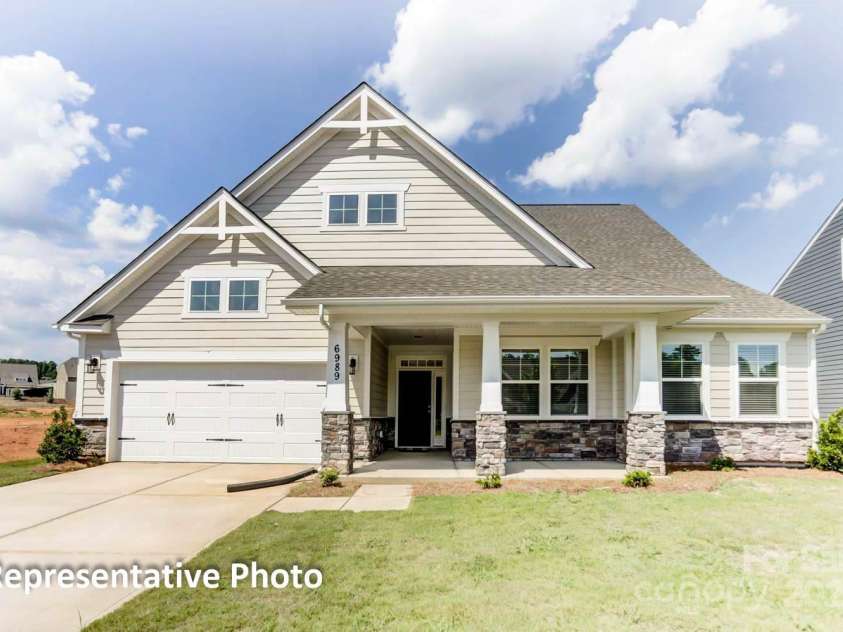 2237 Tabor Road, Sherrills Ford, NC 28673.  MLS# CAR4246241, YatesRealty ID 9320. Homesite 585 features a Sullivan B floorplan with front load garage.