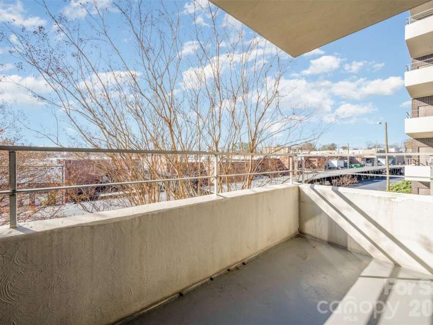 1300 Reece Road, Charlotte, NC 28209.  MLS# CAR4322239, YatesRealty ID 9326. Balcony