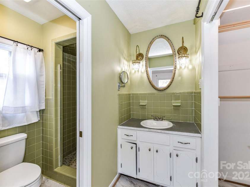 1021 Cyrus Edwards Road, Monroe, NC 28110.  MLS# CAR4314591, YatesRealty ID 9336. Primary bathroom