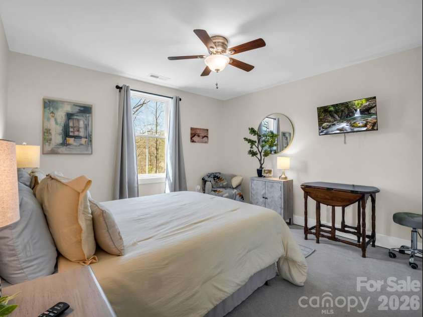 52 Old Spring Drive, Candler, NC 28715.  MLS# CAR4360930, YatesRealty ID 9363. Bedroom 2