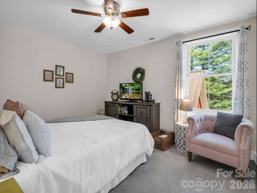 52 Old Spring Drive, Candler, NC 28715.  MLS# CAR4360930, YatesRealty ID 9363. Bedroom 3