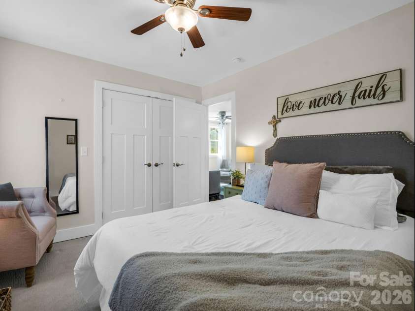 52 Old Spring Drive, Candler, NC 28715.  MLS# CAR4360930, YatesRealty ID 9363. Bedroom 3
