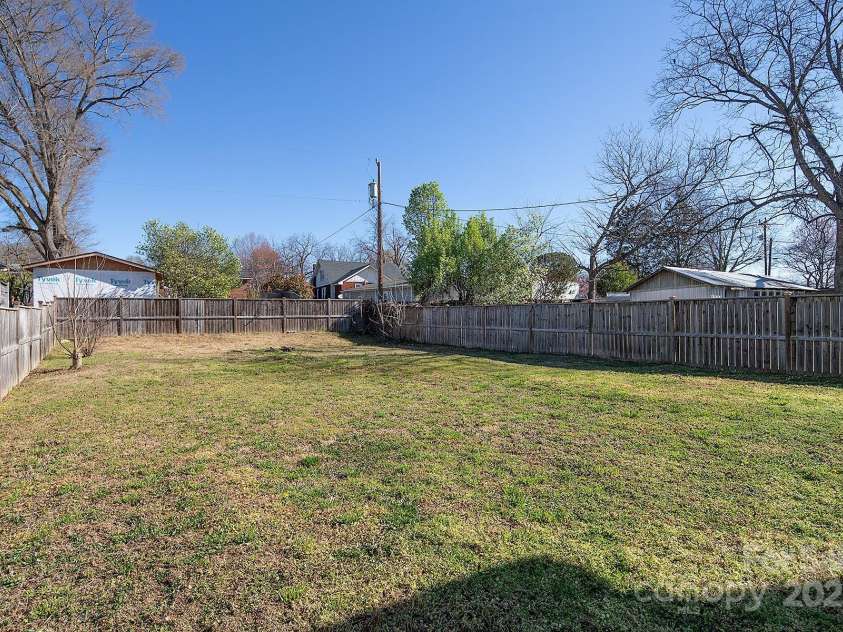 1305 Price Avenue, Kannapolis, NC 28081.  MLS# CAR4234948, YatesRealty ID 9364. Spacious Backyard