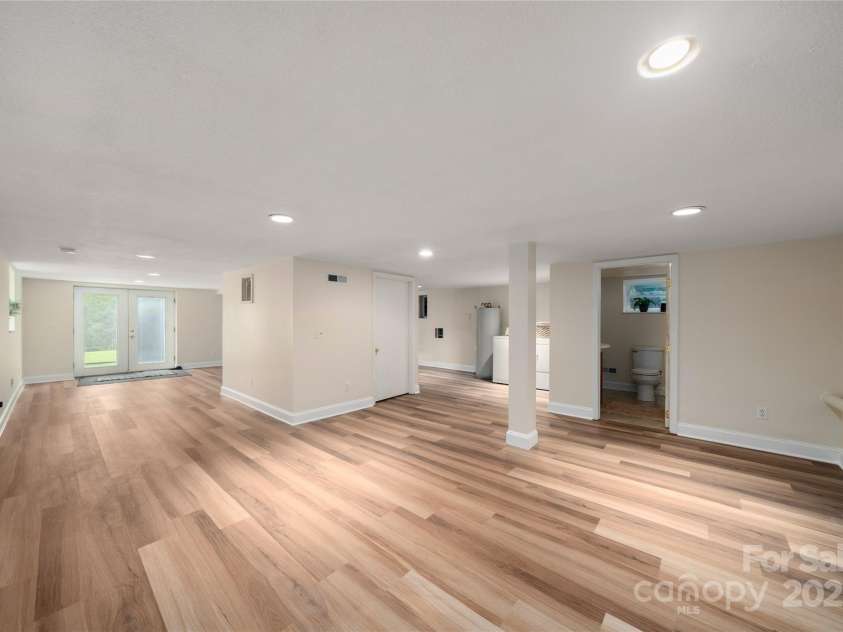 45 Armstrong Road, Etowah, NC 28729.  MLS# CAR4276177, YatesRealty ID 9369. Bathroom shown too in the basement