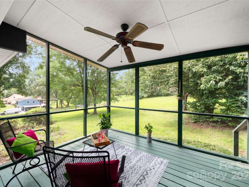45 Armstrong Road, Etowah, NC 28729.  MLS# CAR4276177, YatesRealty ID 9369. Patio is off the kitchen