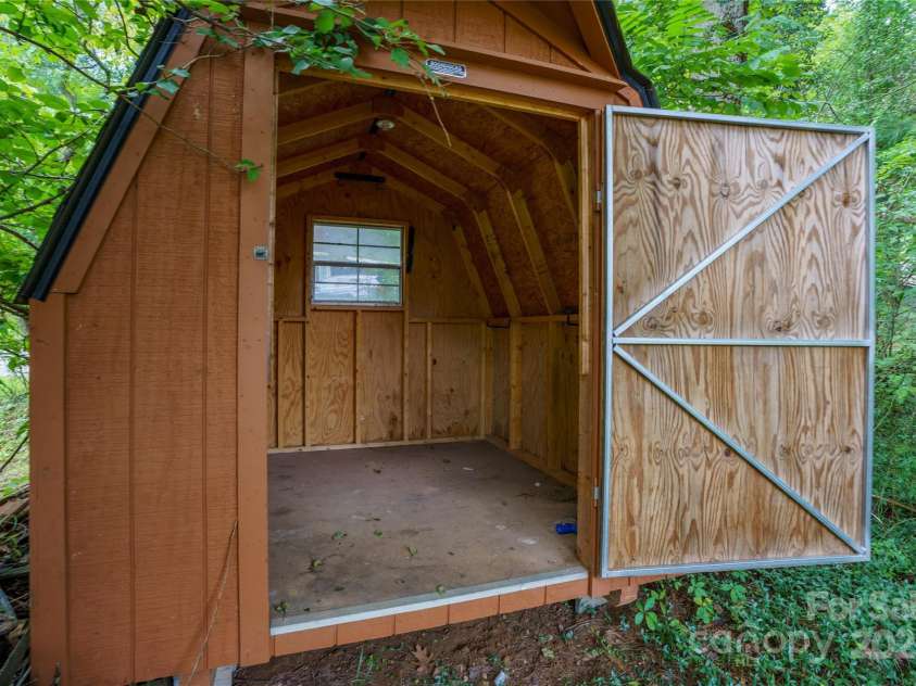 45 Armstrong Road, Etowah, NC 28729.  MLS# CAR4276177, YatesRealty ID 9369. Shed included!