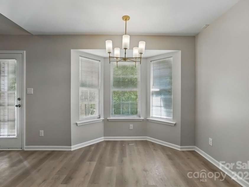 2945 Christian Scott Lane, Charlotte, NC 28214.  MLS# CAR4242532, YatesRealty ID 9370. Dining area