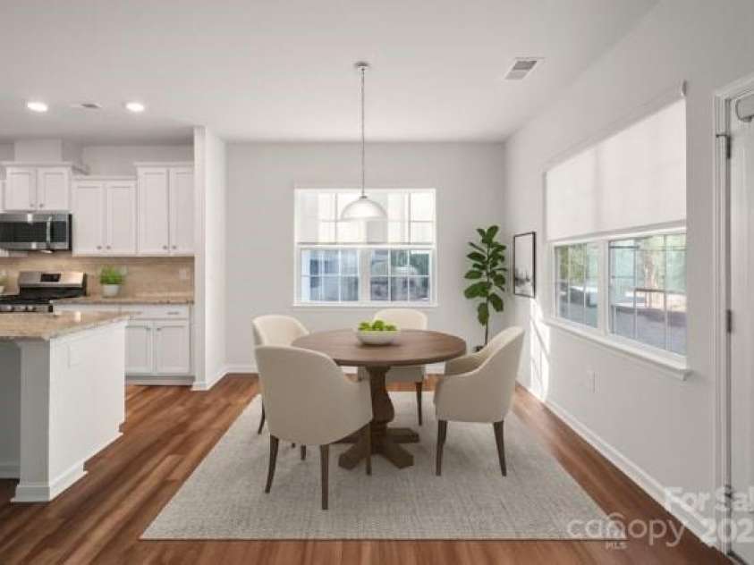 116 Van Gogh Trail, Mount Holly, NC 28120.  MLS# CAR4213955, YatesRealty ID 9371. Virtually staged breakfast nook