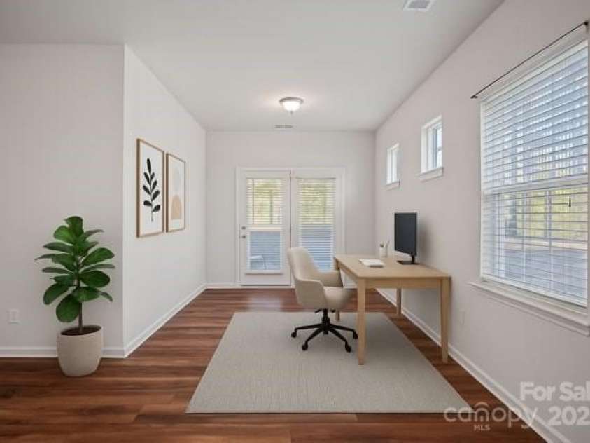 116 Van Gogh Trail, Mount Holly, NC 28120.  MLS# CAR4213955, YatesRealty ID 9371. Virtually staged sitting area in primary bedroom