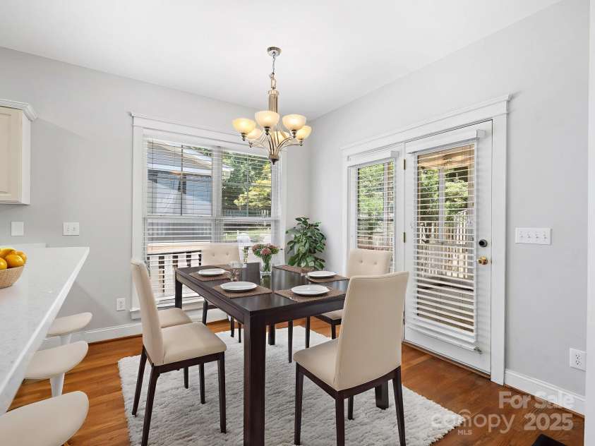2620 Merion Hills Court, Charlotte, NC 28269.  MLS# CAR4274977, YatesRealty ID 9372. Breakfast Virtually Staged