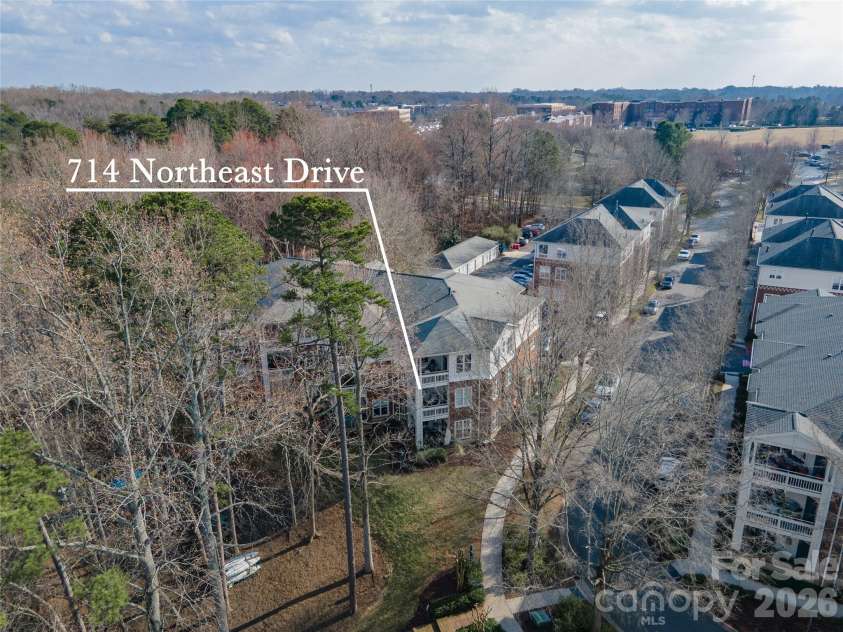 714 Northeast Drive, Davidson, NC 28036.  MLS# CAR4349837, YatesRealty ID 9377. 