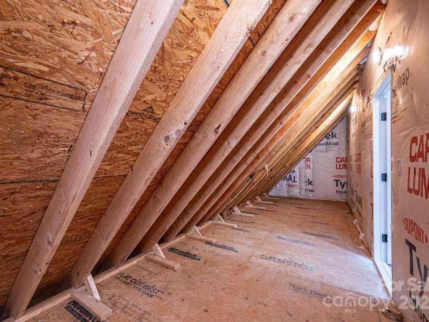 1328 33rd Avenue Drive, Hickory, NC 28601.  MLS# CAR4327859, YatesRealty ID 938. Walk in Attic Storage off the Upstairs Bedroom #4