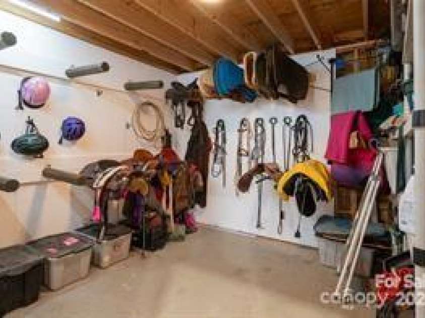 822 & 920 Preservation Trail, Columbus, NC 28722.  MLS# CAR4223854, YatesRealty ID 9386. Secondary Tack Room or storage