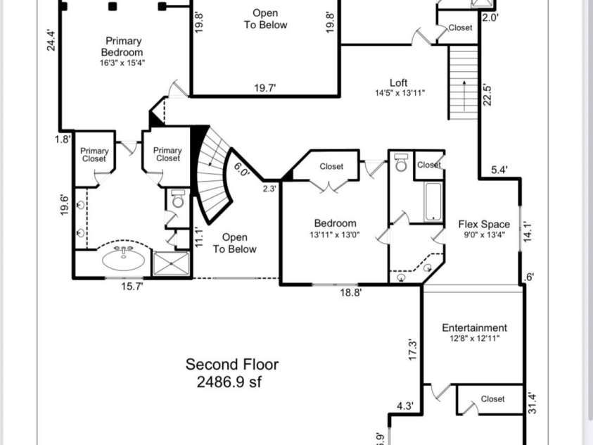 3324 Greenhurst Drive, Weddington, NC 28104.  MLS# CAR4266601, YatesRealty ID 9398. 2nd Floor