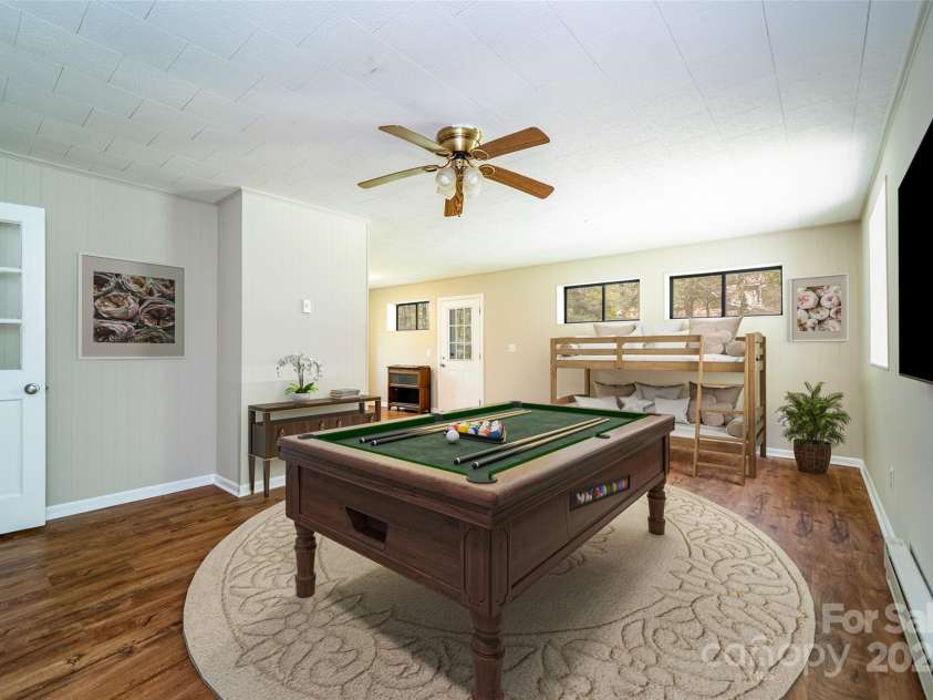 145 Jeter Mountain Road, Hendersonville, NC 28739.  MLS# CAR4281389, YatesRealty ID 94. Staged. 