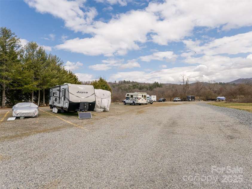 205 White Ash Circle, Hendersonville, NC 28739.  MLS# CAR4231006, YatesRealty ID 9400. Community RV and Boat Storage