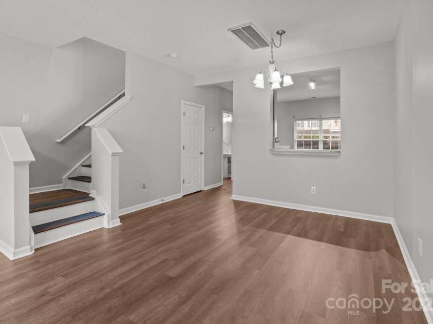 3553 Calpella Court, Charlotte, NC 28262.  MLS# CAR4220749, YatesRealty ID 9401. Dining area