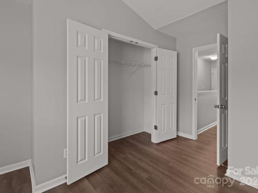 3553 Calpella Court, Charlotte, NC 28262.  MLS# CAR4220749, YatesRealty ID 9401. Primary Bedroom Closet