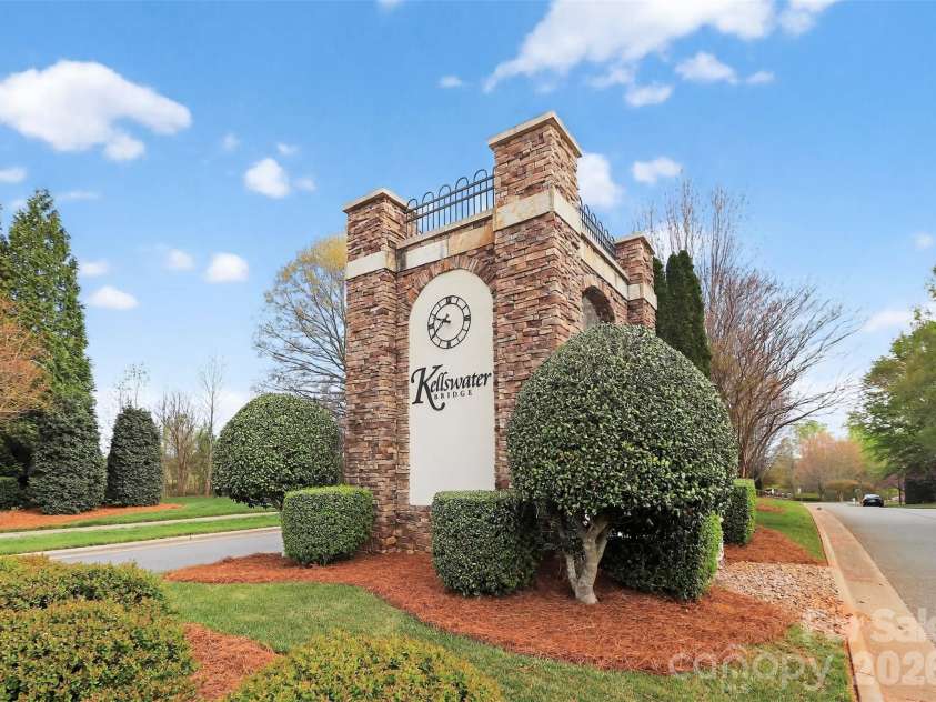 3851 Longmore Lane, Kannapolis, NC 28081.  MLS# CAR4359323, YatesRealty ID 9413. Kellswater Entrance