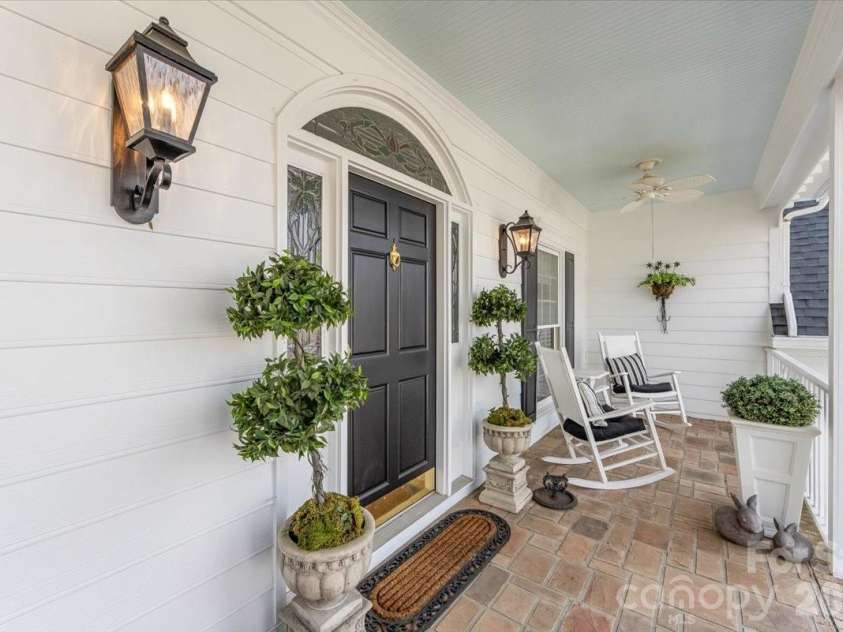 6203 Kensington Gardens Court, Charlotte, NC 28277.  MLS# CAR4343477, YatesRealty ID 9426. This Charleston like front porch is a real treat 
