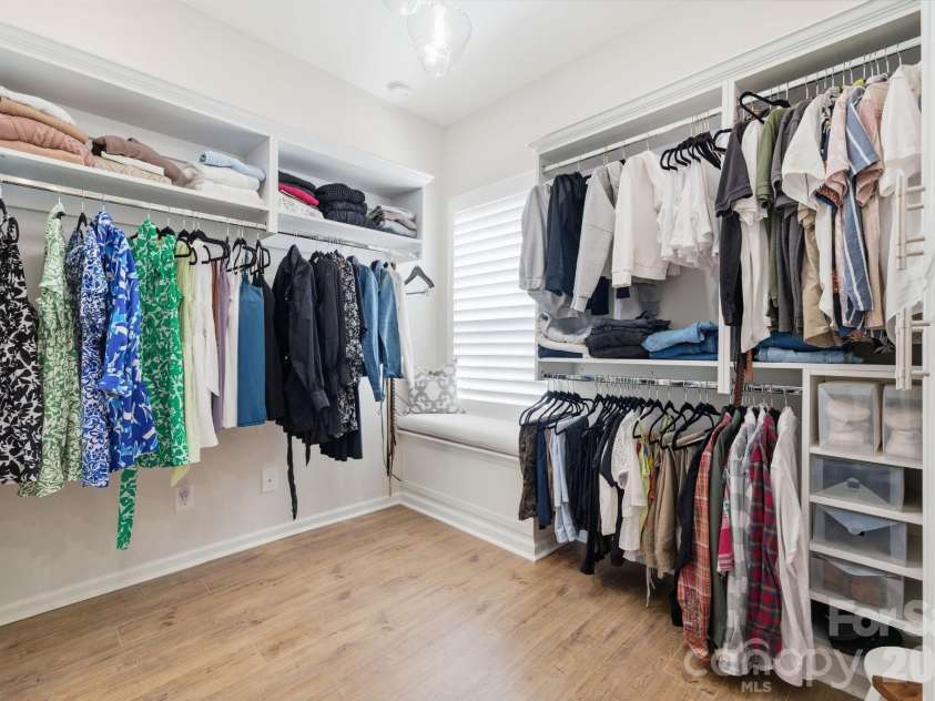 30132 Turtle Point Court, Lancaster, SC 29720.  MLS# CAR4360066, YatesRealty ID 9433. Primary suite closet