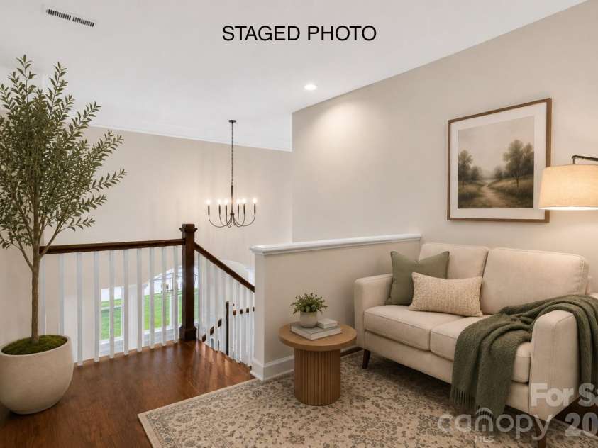 11020 Tyler Brook Lane, Mint Hill, NC 28227.  MLS# CAR4223643, YatesRealty ID 9434. 2nd Floor Hall *Virtually Staged*