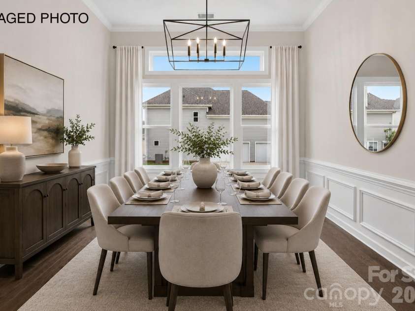 11020 Tyler Brook Lane, Mint Hill, NC 28227.  MLS# CAR4223643, YatesRealty ID 9434. Dining Room *Virtually Staged*
