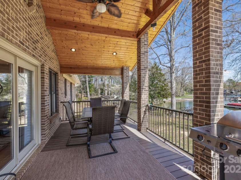 8194 Mallard Road, Denver, NC 28037.  MLS# CAR4241110, YatesRealty ID 9434. Rear Porch