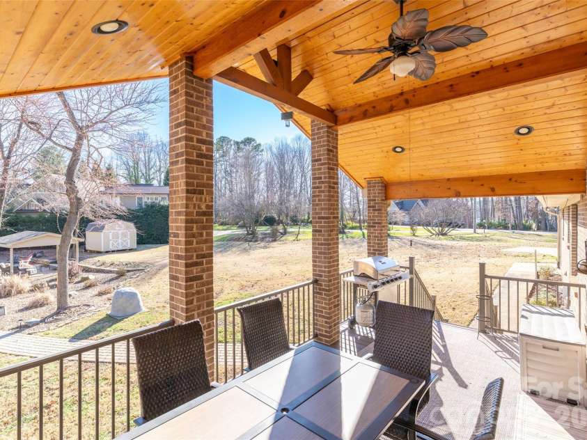 8194 Mallard Road, Denver, NC 28037.  MLS# CAR4337437, YatesRealty ID 9434. Rear Upper Deck