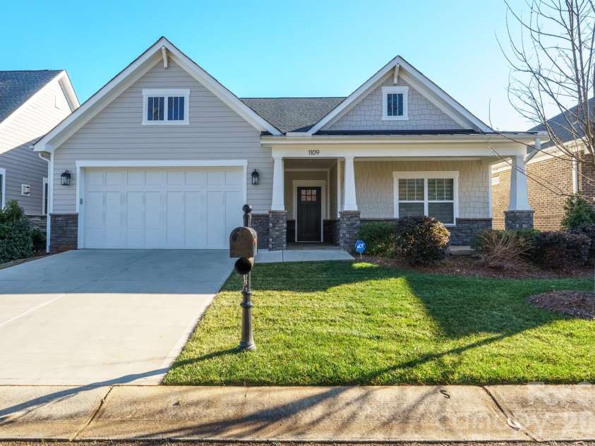 1109 BUNCH Drive, Statesville, NC 28677.  MLS# CAR4332621, YatesRealty ID 9443. Front