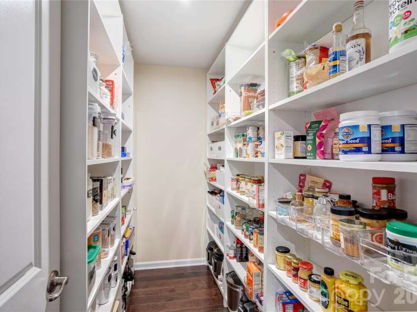 2186 Stone Pile Drive, Concord, NC 28025.  MLS# CAR4360856, YatesRealty ID 9453. Extra large pantry