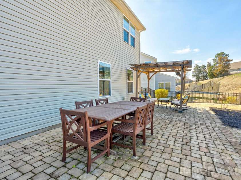 2186 Stone Pile Drive, Concord, NC 28025.  MLS# CAR4360856, YatesRealty ID 9453. Paver Patio
