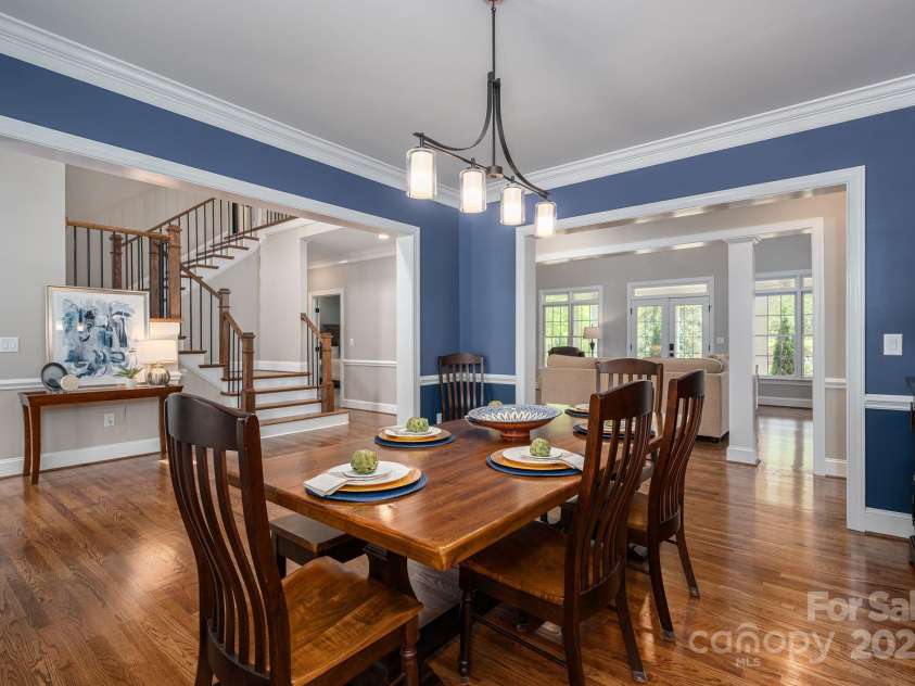 7701 Gold Hill Road, Rockwell, NC 28138.  MLS# CAR4246769, YatesRealty ID 9456. Dining room.