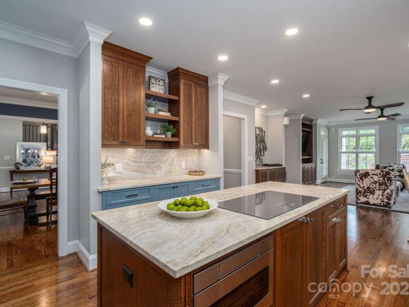 7701 Gold Hill Road, Rockwell, NC 28138.  MLS# CAR4246769, YatesRealty ID 9456. This kitchen is amazing with beautiful, honed granite.