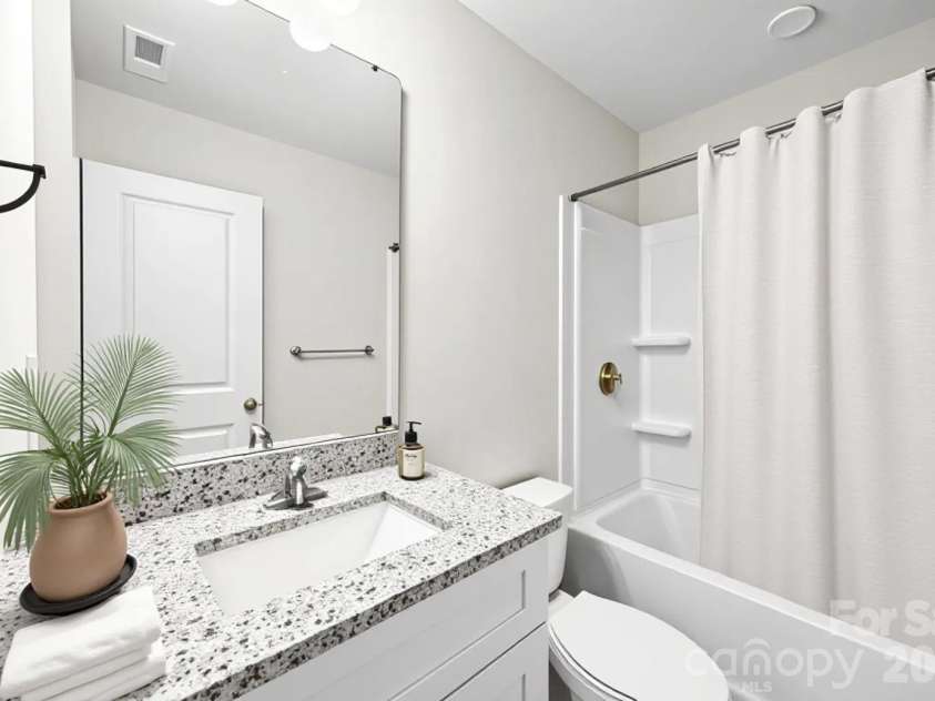 907 Georgia Avenue, Bessemer City, NC 28016.  MLS# CAR4343858, YatesRealty ID 9456. Virtually staged