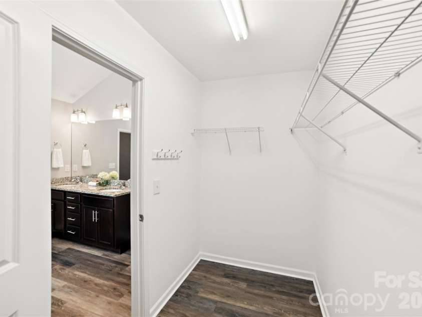 104 Candace Court, Stanley, NC 28164.  MLS# CAR4353115, YatesRealty ID 9471. Spacious Primary Closet