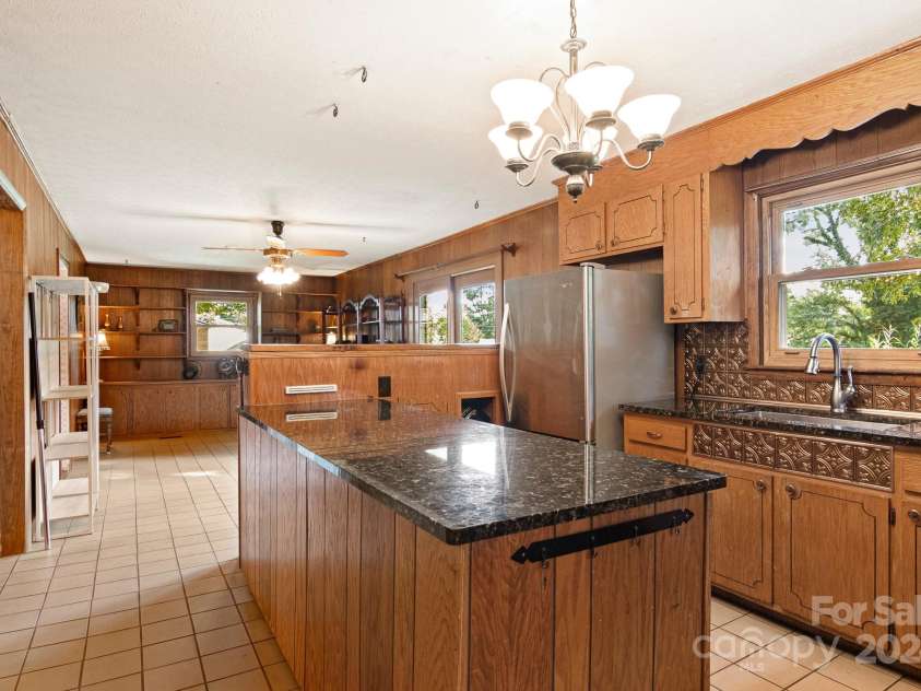 1573 Timberlake Drive, Shelby, NC 28150.  MLS# CAR4173911, YatesRealty ID 9474. Open concept kitchen...