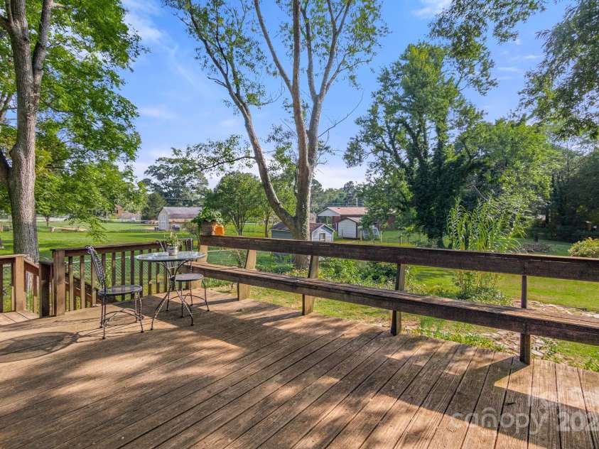 1573 Timberlake Drive, Shelby, NC 28150.  MLS# CAR4173911, YatesRealty ID 9474. The spacious deck is perfect for entertaining...