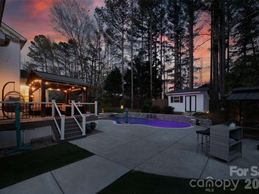 12141 Stone Forest Drive, Pineville, NC 28134.  MLS# CAR4360442, YatesRealty ID 9475. Create your own personal oasis
