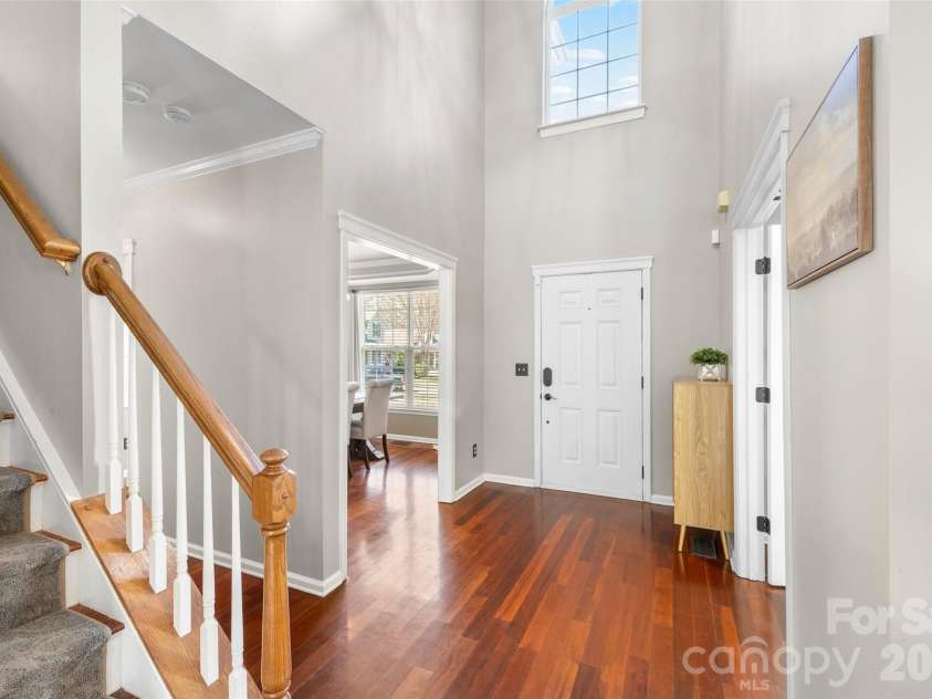 12141 Stone Forest Drive, Pineville, NC 28134.  MLS# CAR4360442, YatesRealty ID 9475. Foyer 