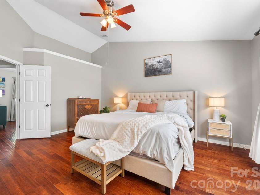 12141 Stone Forest Drive, Pineville, NC 28134.  MLS# CAR4360442, YatesRealty ID 9475. Primary Bedroom