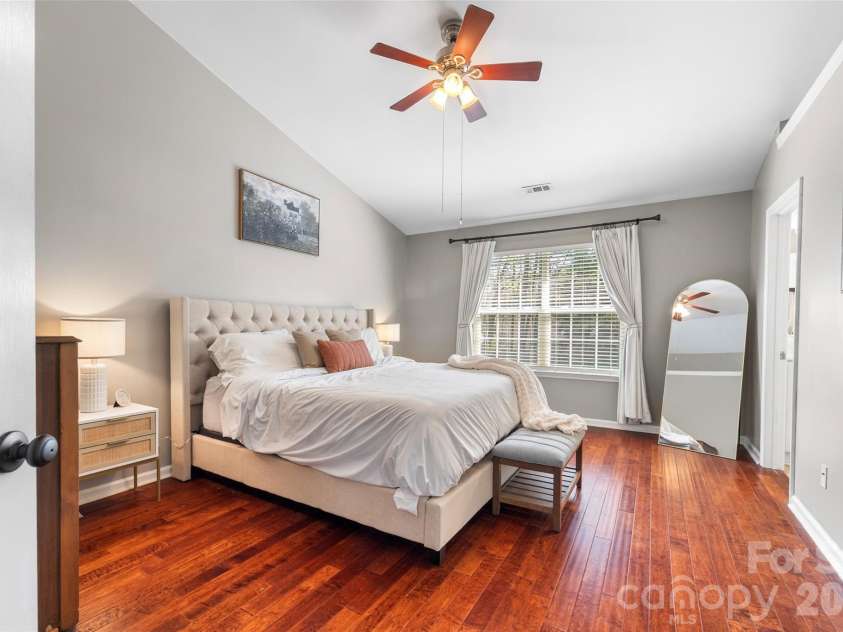 12141 Stone Forest Drive, Pineville, NC 28134.  MLS# CAR4360442, YatesRealty ID 9475. Primary Bedroom
