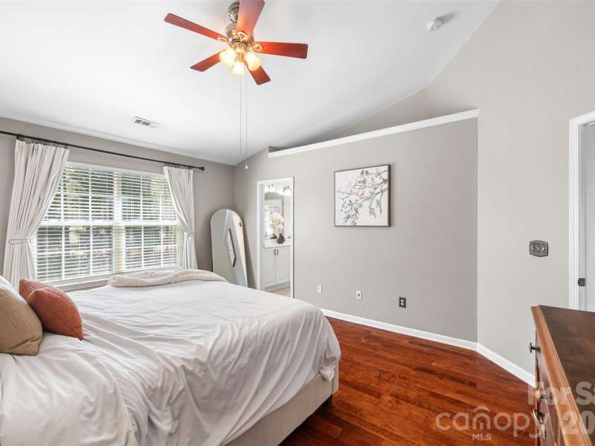 12141 Stone Forest Drive, Pineville, NC 28134.  MLS# CAR4360442, YatesRealty ID 9475. Primary Bedroom