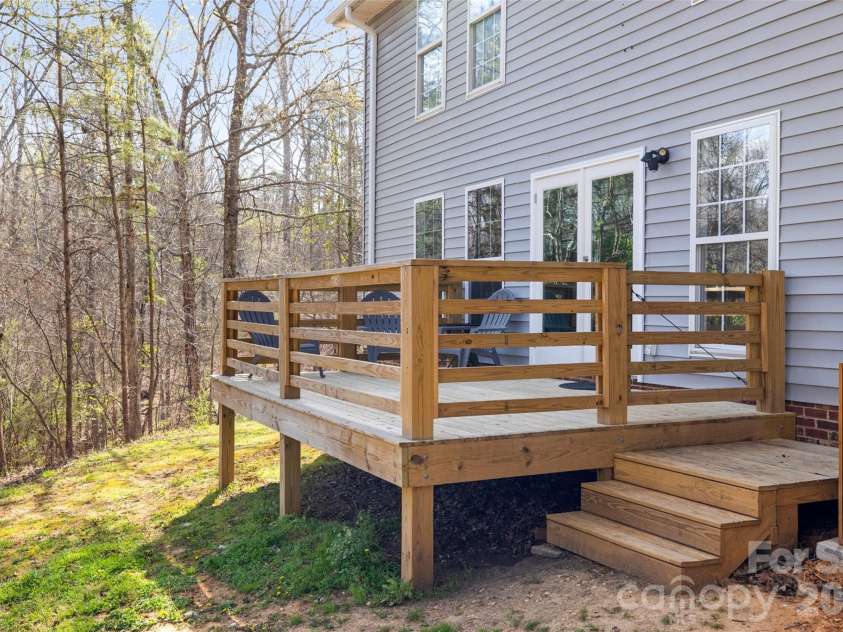 5980 Quarter Mile Road, Clover, SC 29710.  MLS# CAR4358469, YatesRealty ID 9482. Deck
