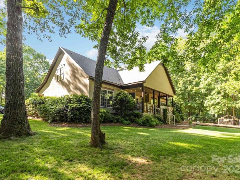 4925 Pageland Highway, Monroe, NC 28112.  MLS# CAR4245962, YatesRealty ID 9484. Backyard