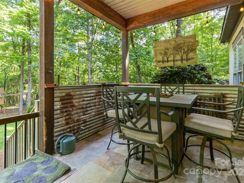 4925 Pageland Highway, Monroe, NC 28112.  MLS# CAR4245962, YatesRealty ID 9484. Covered back porch