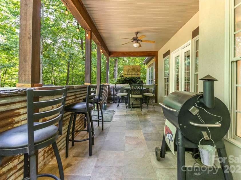 4925 Pageland Highway, Monroe, NC 28112.  MLS# CAR4245962, YatesRealty ID 9484. Covered back porch